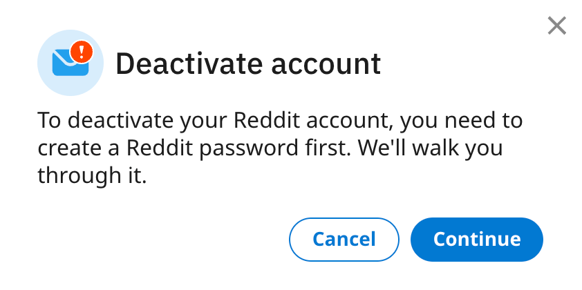 confirm reddit deactivation confirm reddit deactivation