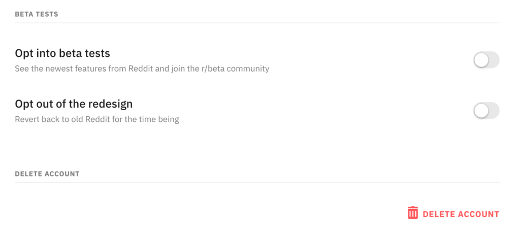 delete reddit account button delete reddit account button